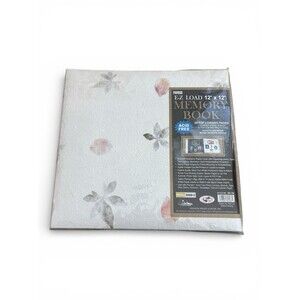 Pioneer Jumbo Photo Album 11x14 Dried Flowers Handmade Paper 100 Page New Sealed